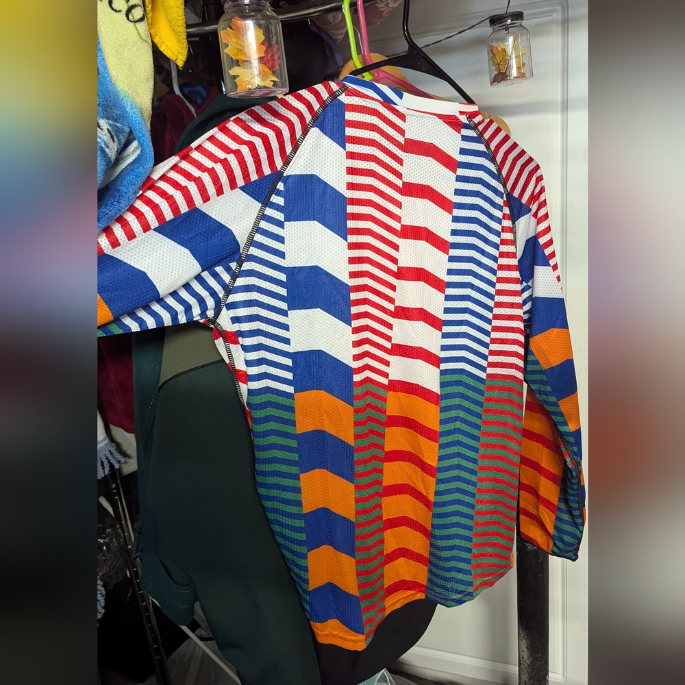 Striped MASH Tech Tee - Picture 3 of 5